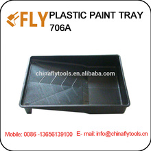 9" Black Plastic paint tray